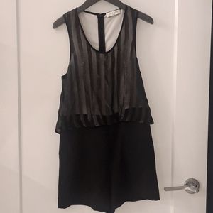 Sandro black romper